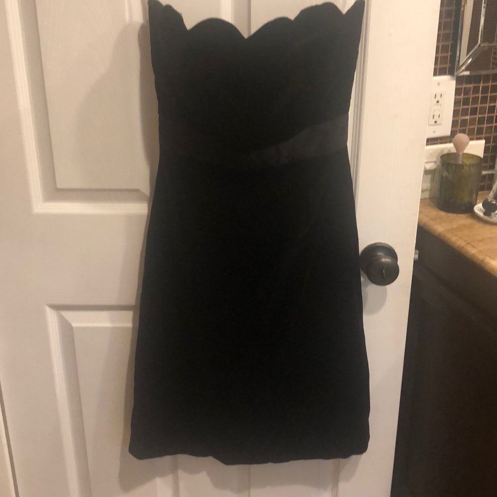 Milly velvet cocktail dress